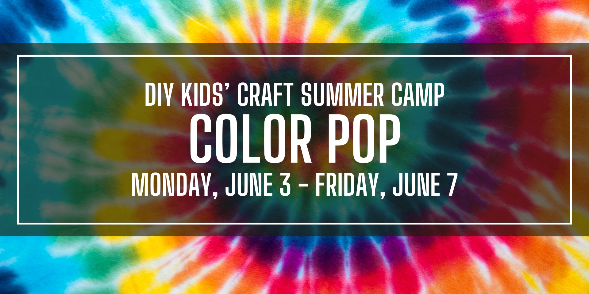 Color Pop DIY Kids' Craft Summer Camp
