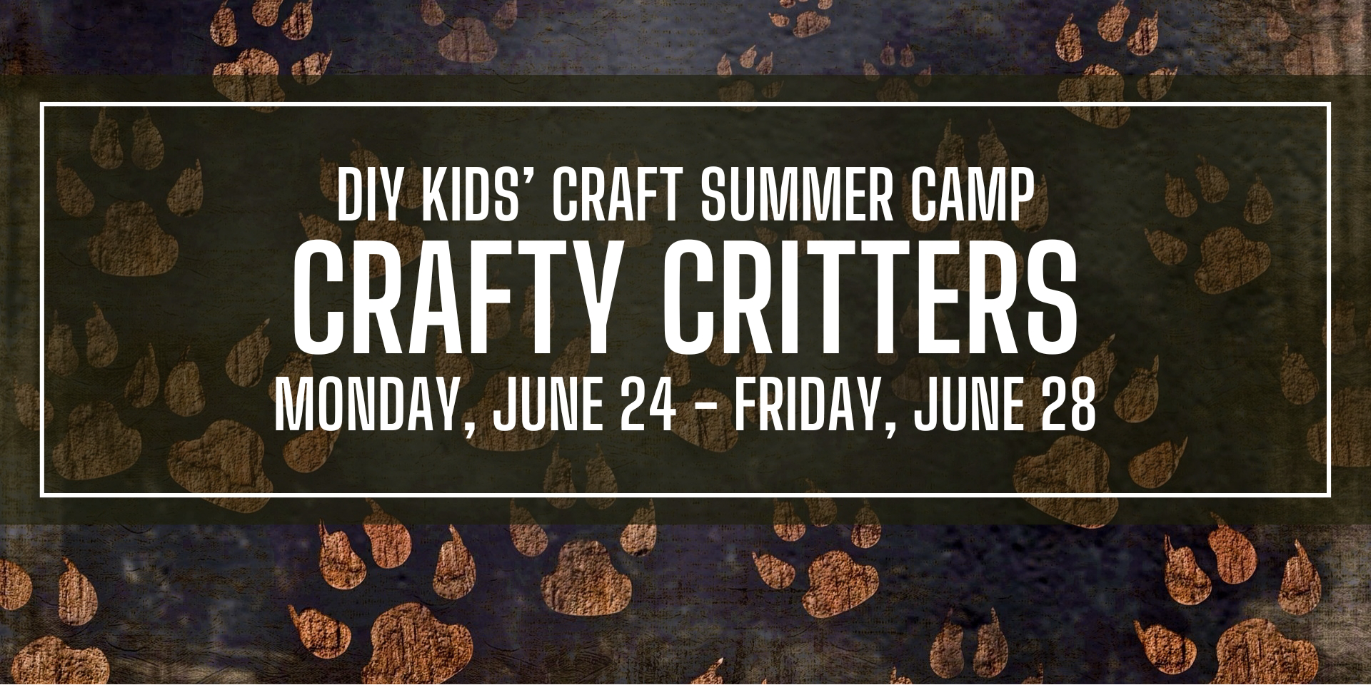 Crafty Critters DIY Kids' Craft Summer Camp